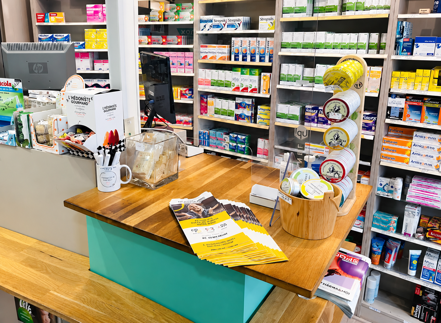 Sac pharmacie publicitaire diffusé en pharmacie
