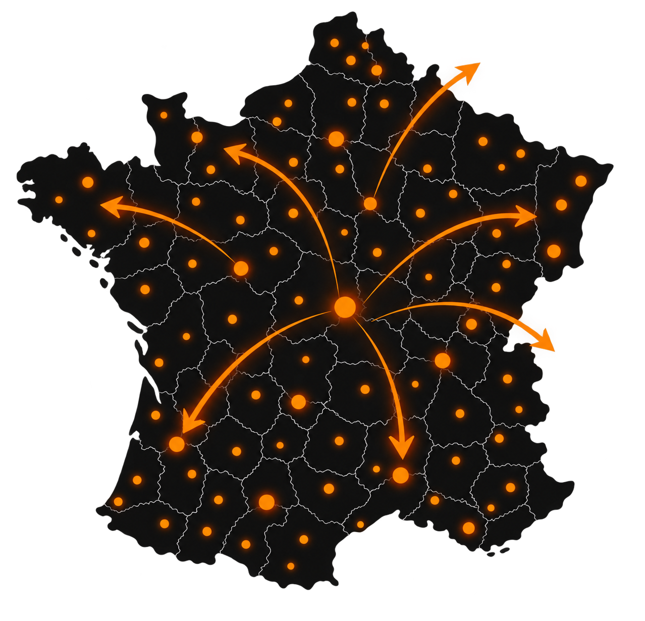 Diffusion publicitaire DIFFMEDIA partout en France